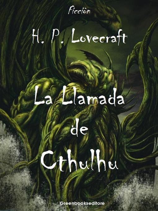 Detalles del título La Llamada de Chtulhu de H. P. Lovecraft - Lista de espera